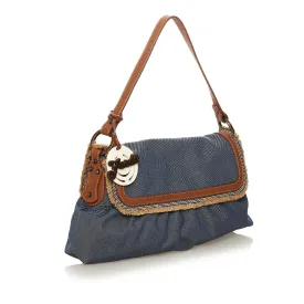 Fendi Chef Denim Shoulder Bag (SHG-34283)