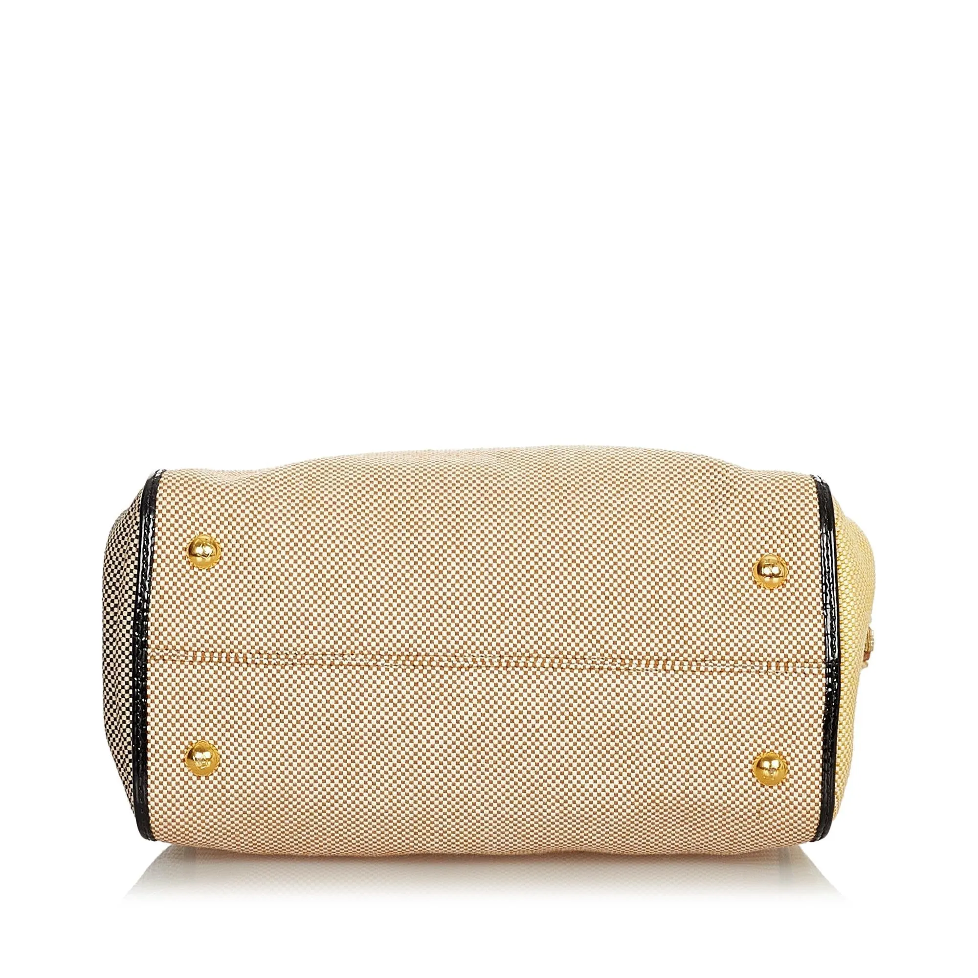 Fendi Colorblock Canvas Chameleon Handbag (SHG-24876)