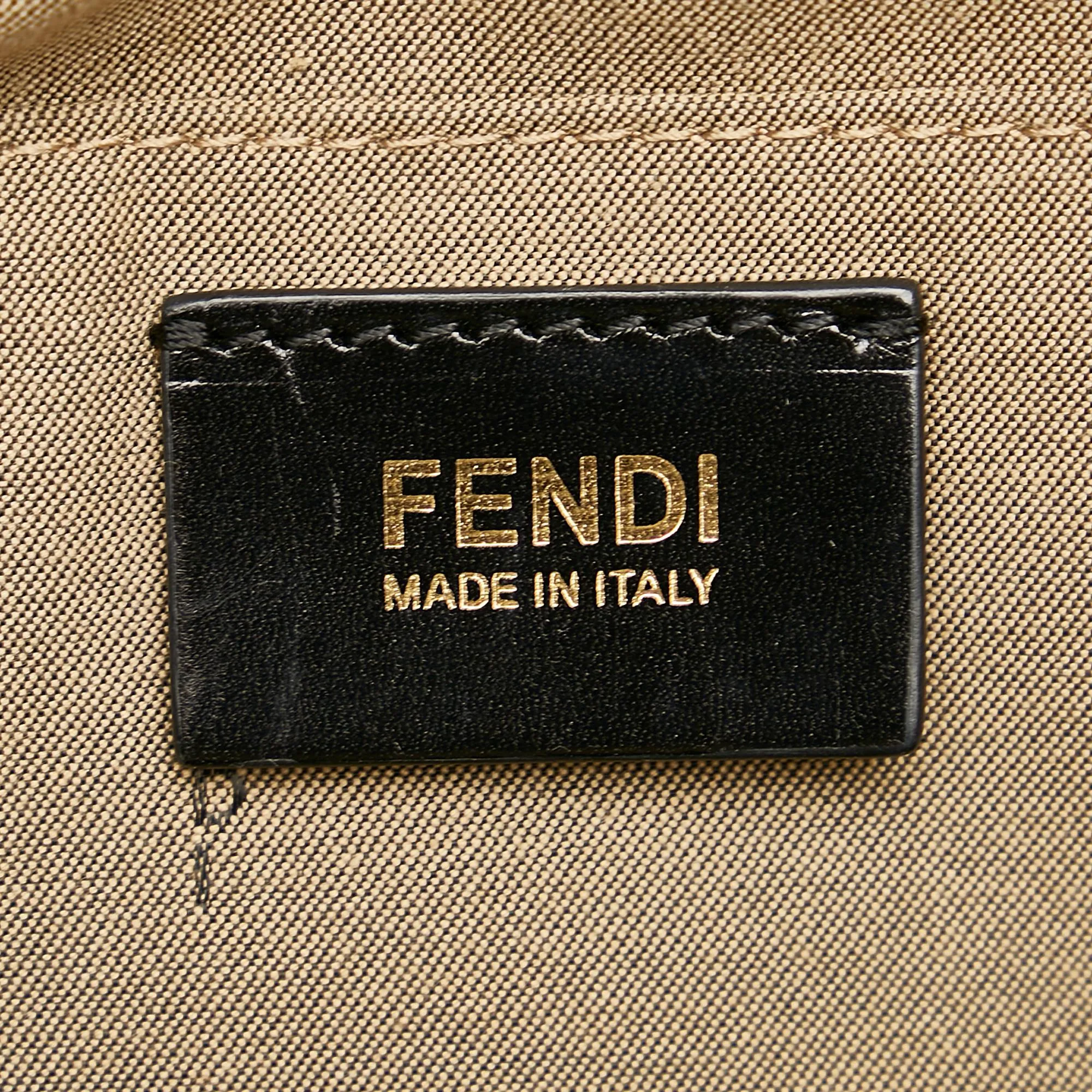 Fendi Colorblock Canvas Chameleon Handbag (SHG-24876)