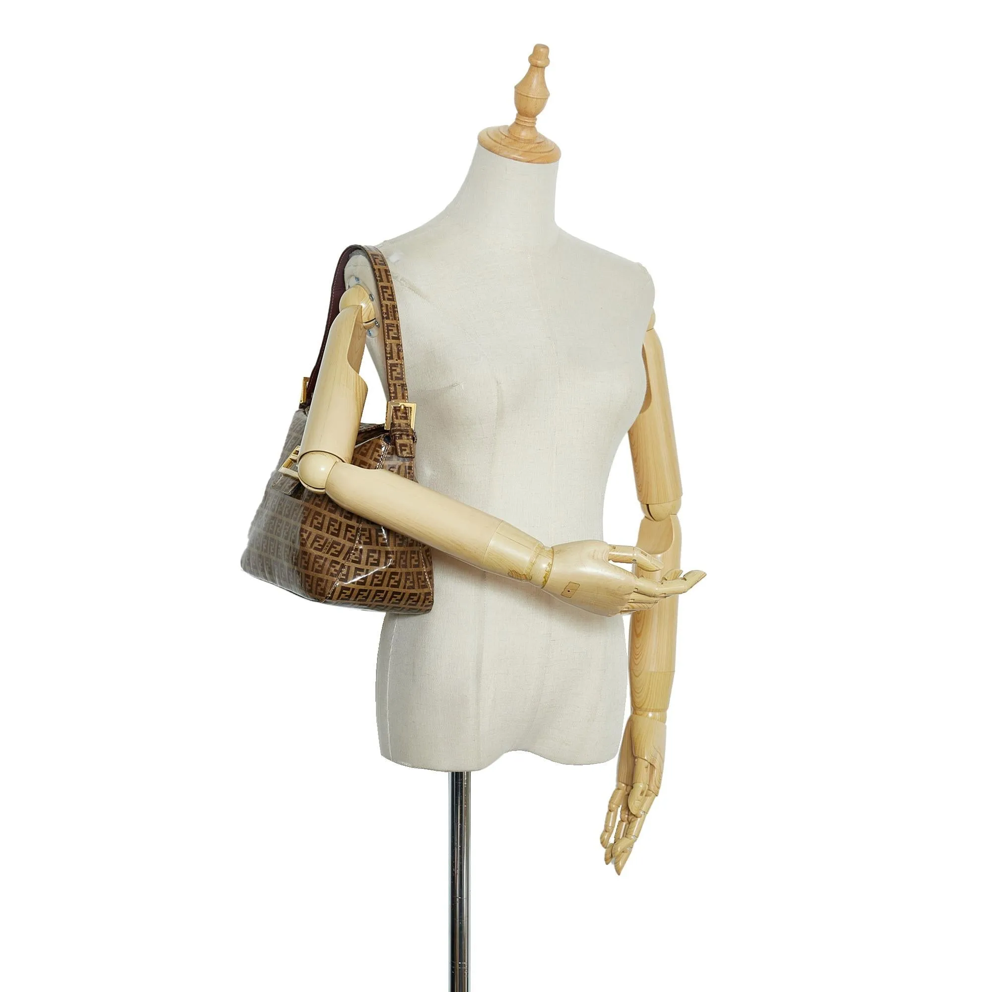 Fendi Crystal Zucchino  Flap Baguette (SHG-MKFmEx)