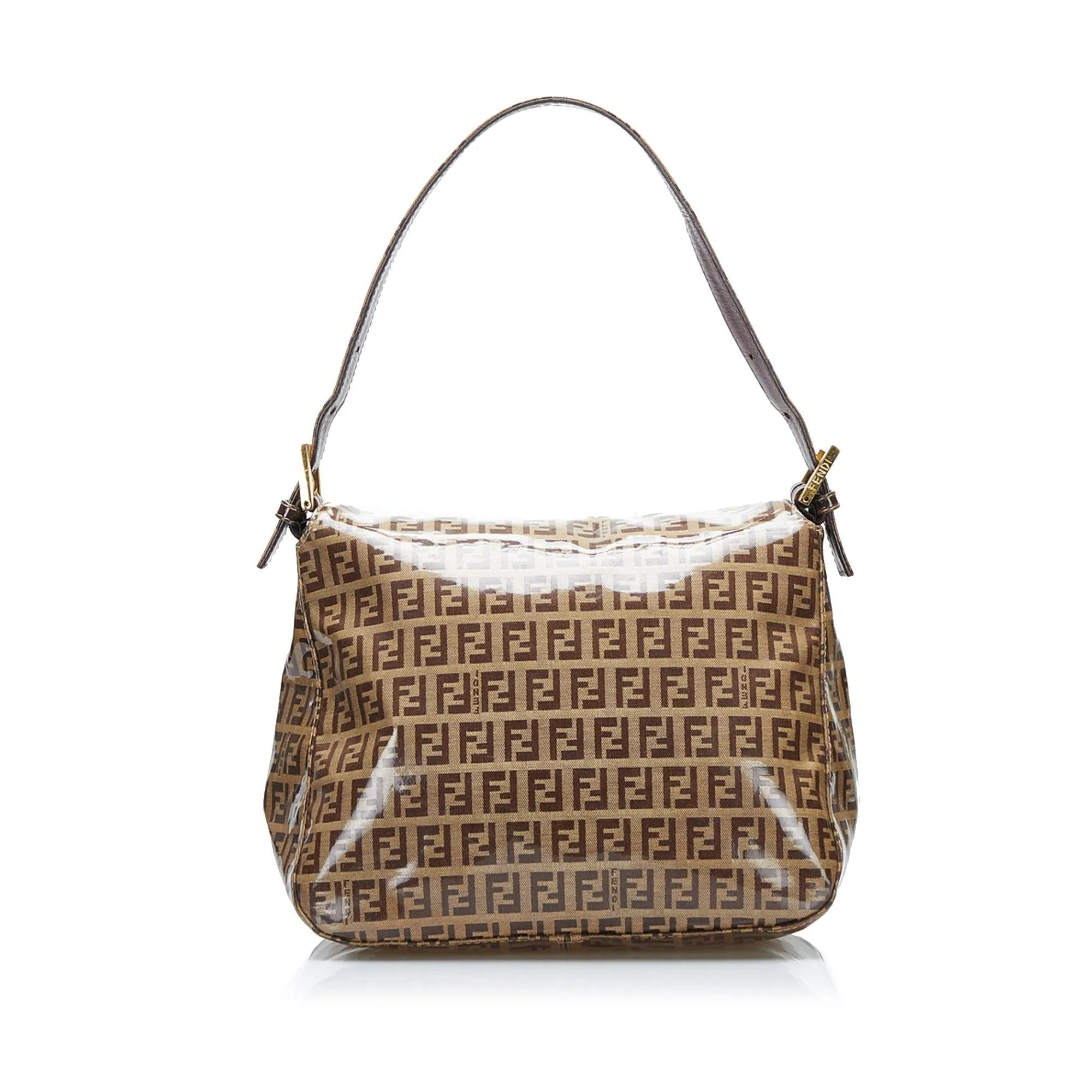 Fendi Crystal Zucchino  Flap Baguette (SHG-MKFmEx)