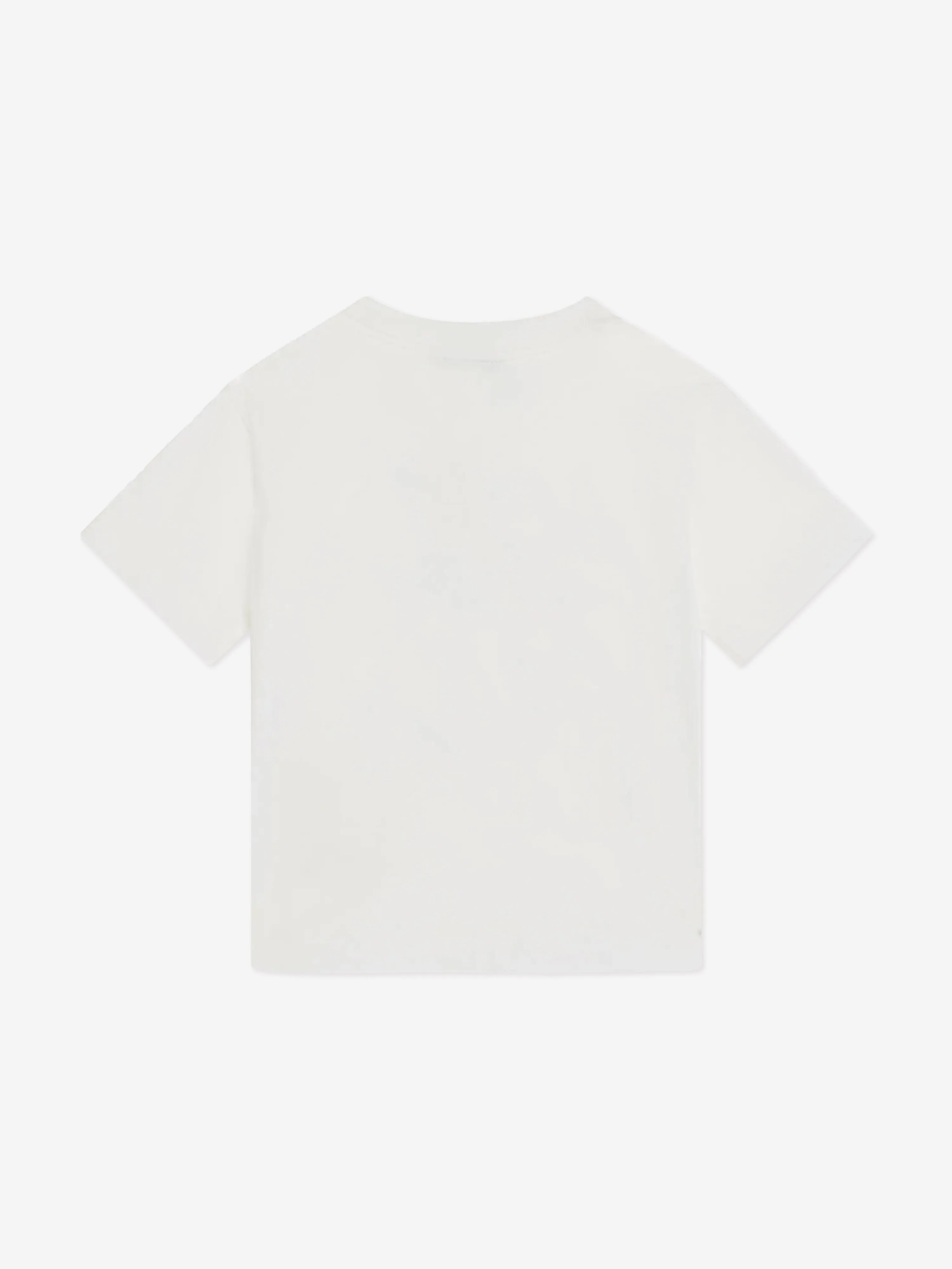 Fendi Girls Logo T-Shirt in White