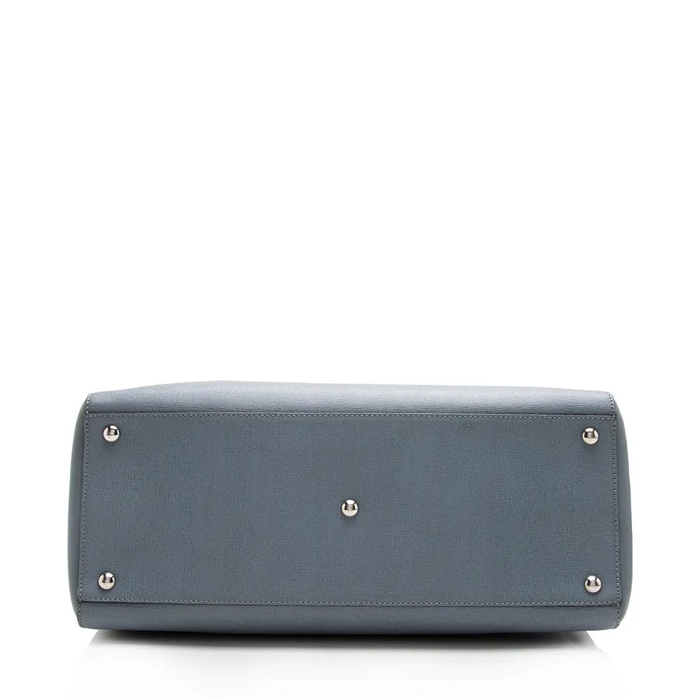 Fendi Leather 2Jours Medium Tote (SHF-17665)