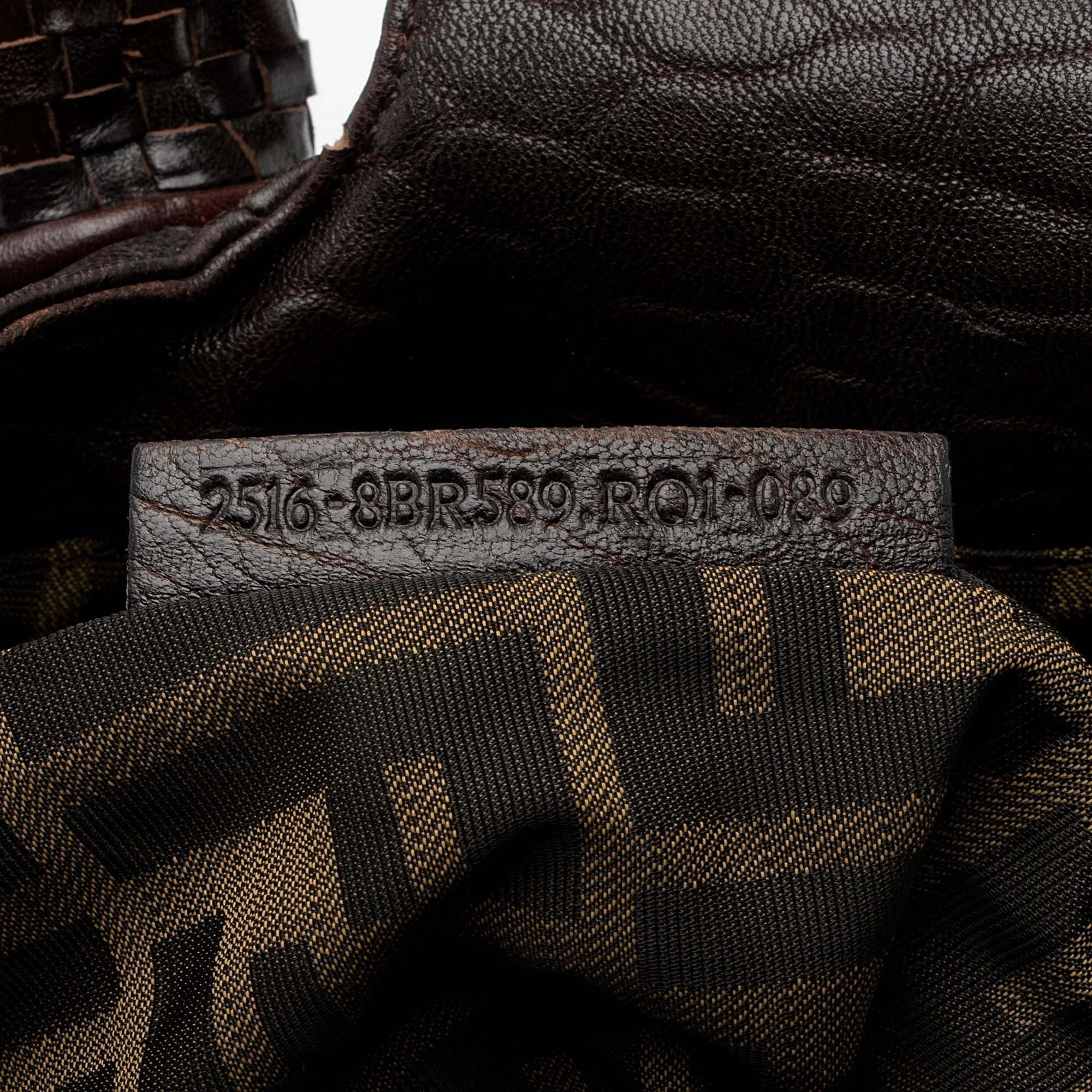 Fendi Leather Spy Baby Satchel (SHF-gPwLc8)