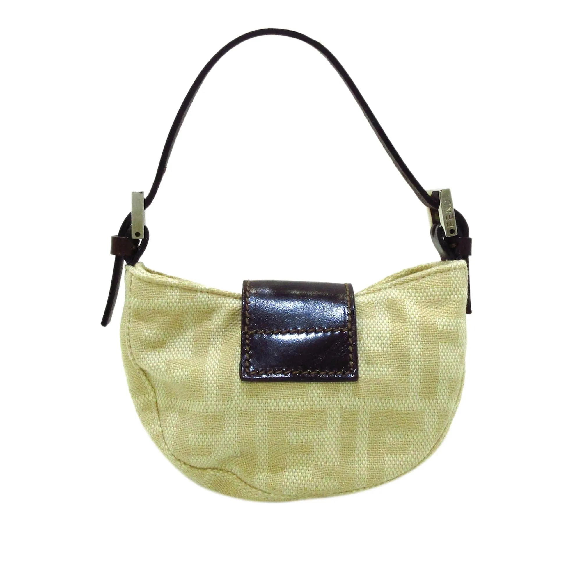 Fendi Mini Zucca Canvas Baguette (SHG-36044)