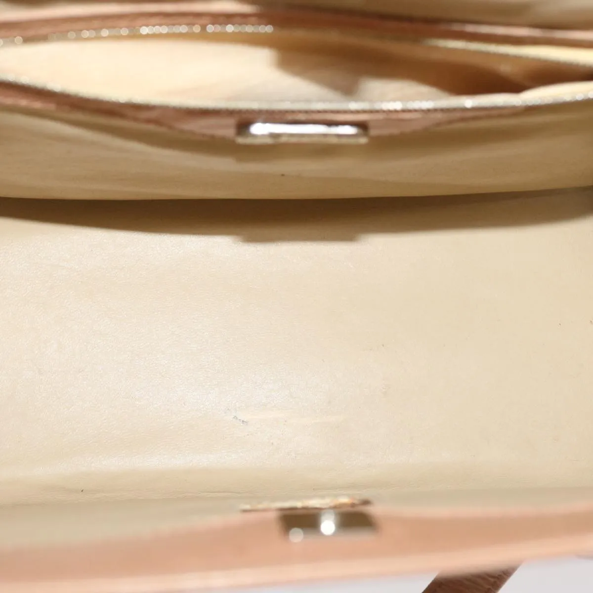 FENDI Tote Bag Leather 2way Pink  rd2065