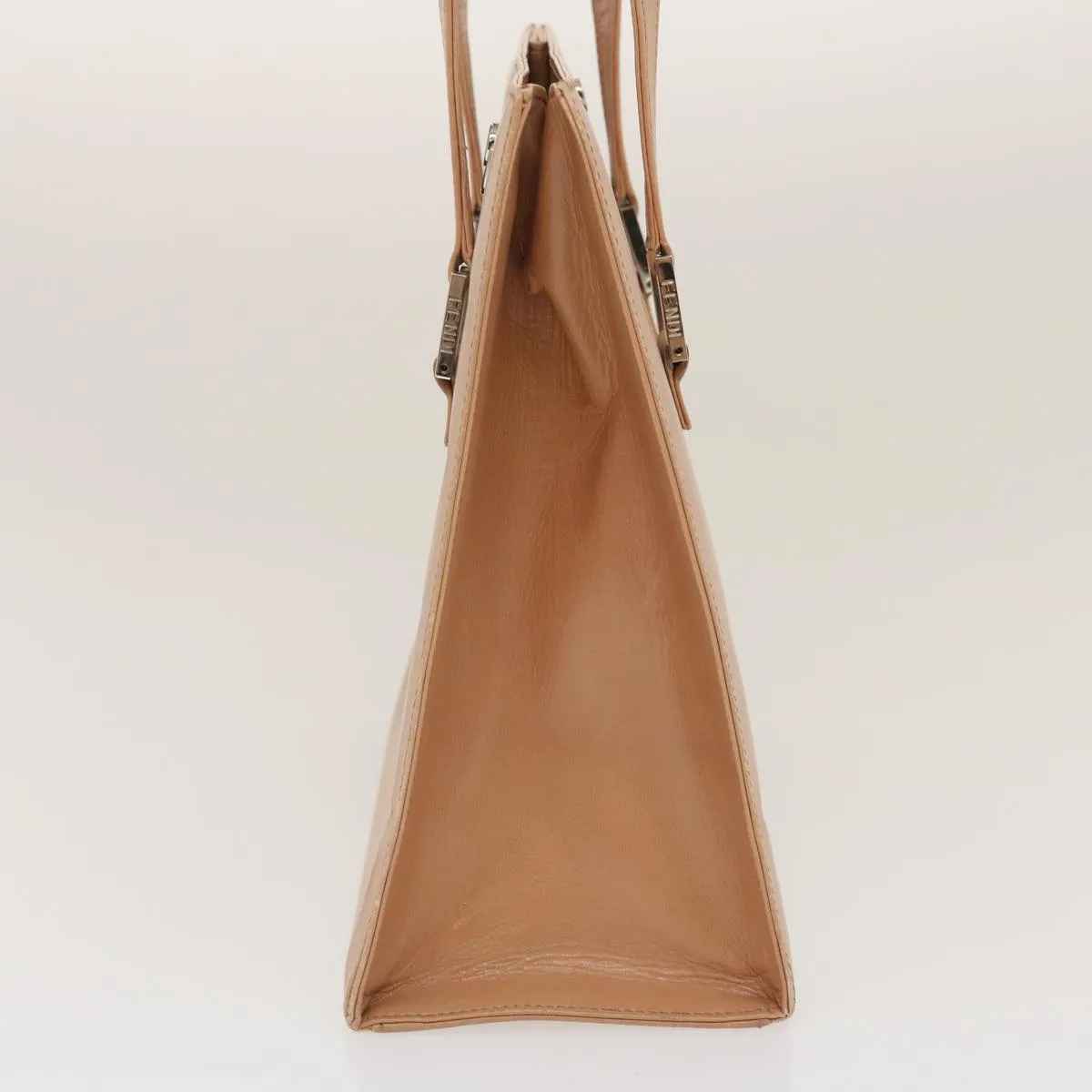 FENDI Tote Bag Leather 2way Pink  rd2065