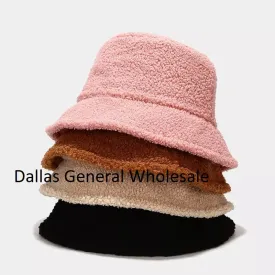 Girls Trendy Winter Bucket Hats Wholesale