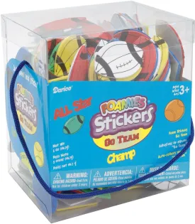 GO TEAM STICKER BUCKET(D)