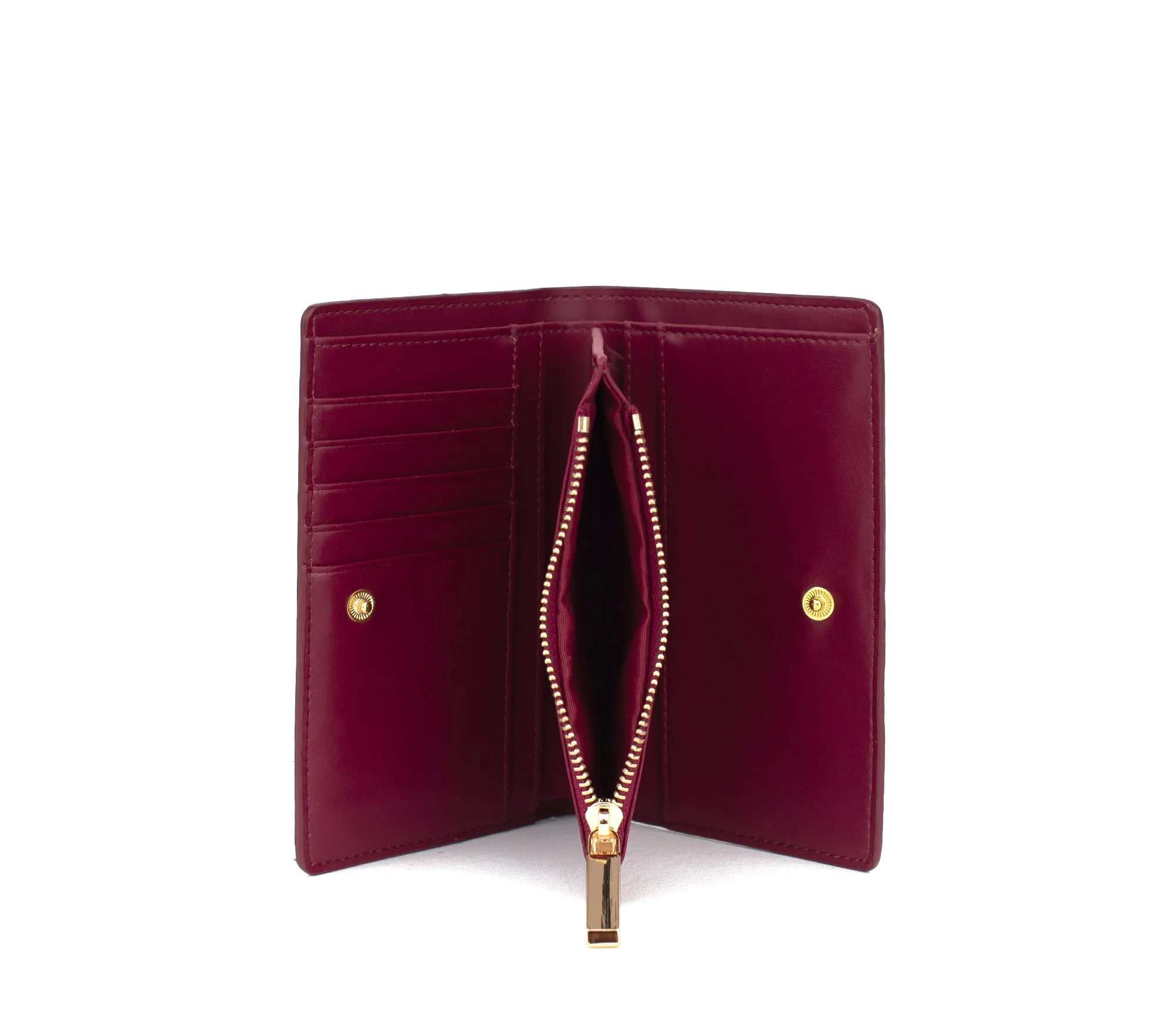 Gunas New York Madison Cherry Vegan Leather Wallet