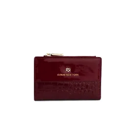 Gunas New York Madison Cherry Vegan Leather Wallet