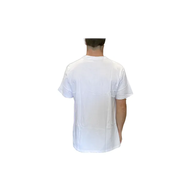 Hanalei Brand Logo Tee White/Black