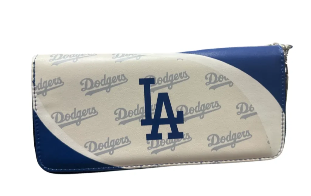 LA Dodgers Zipper Wallet