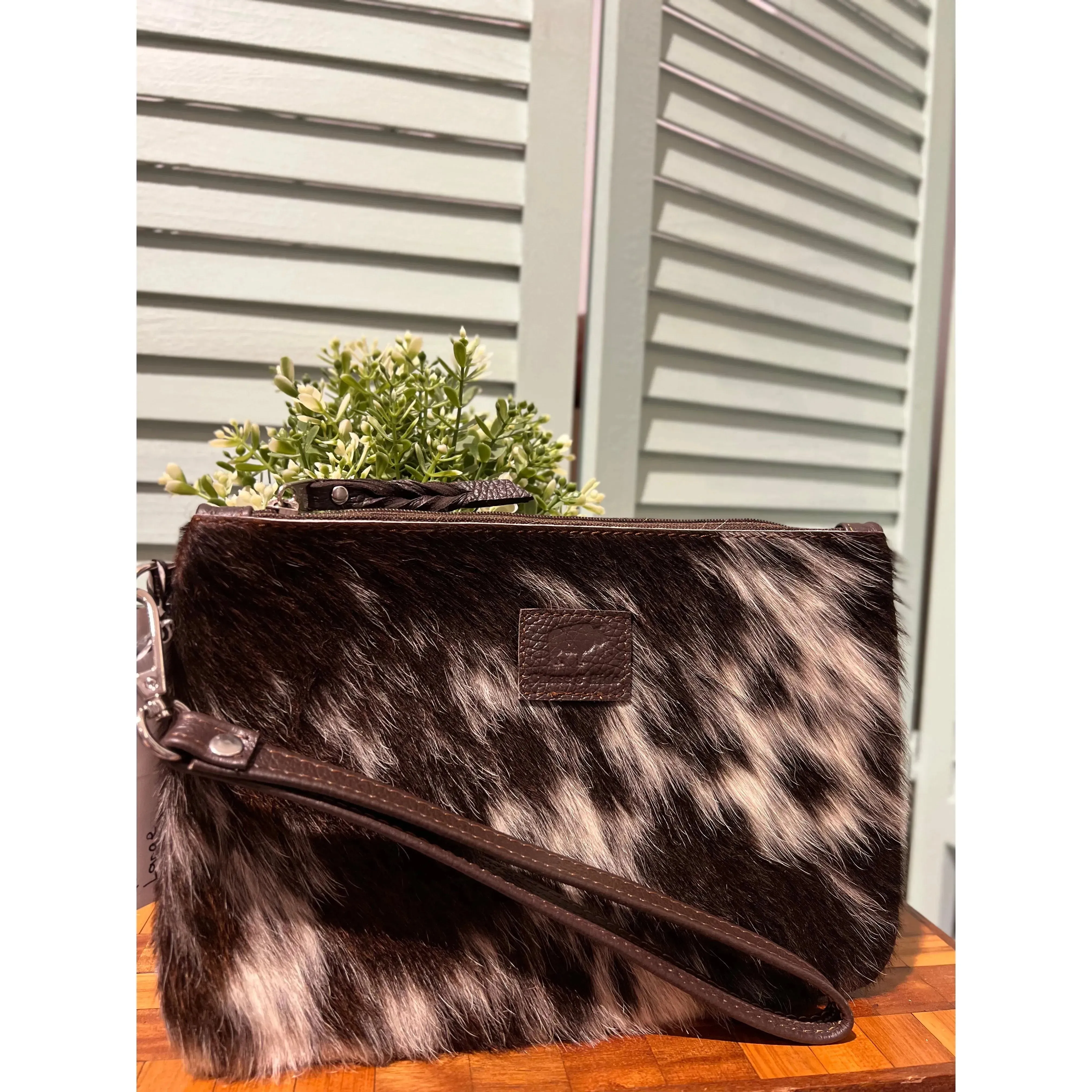 Large Hide Clutch #large6