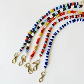 Lawn Party Beaded Accessory Handle- Chiclet