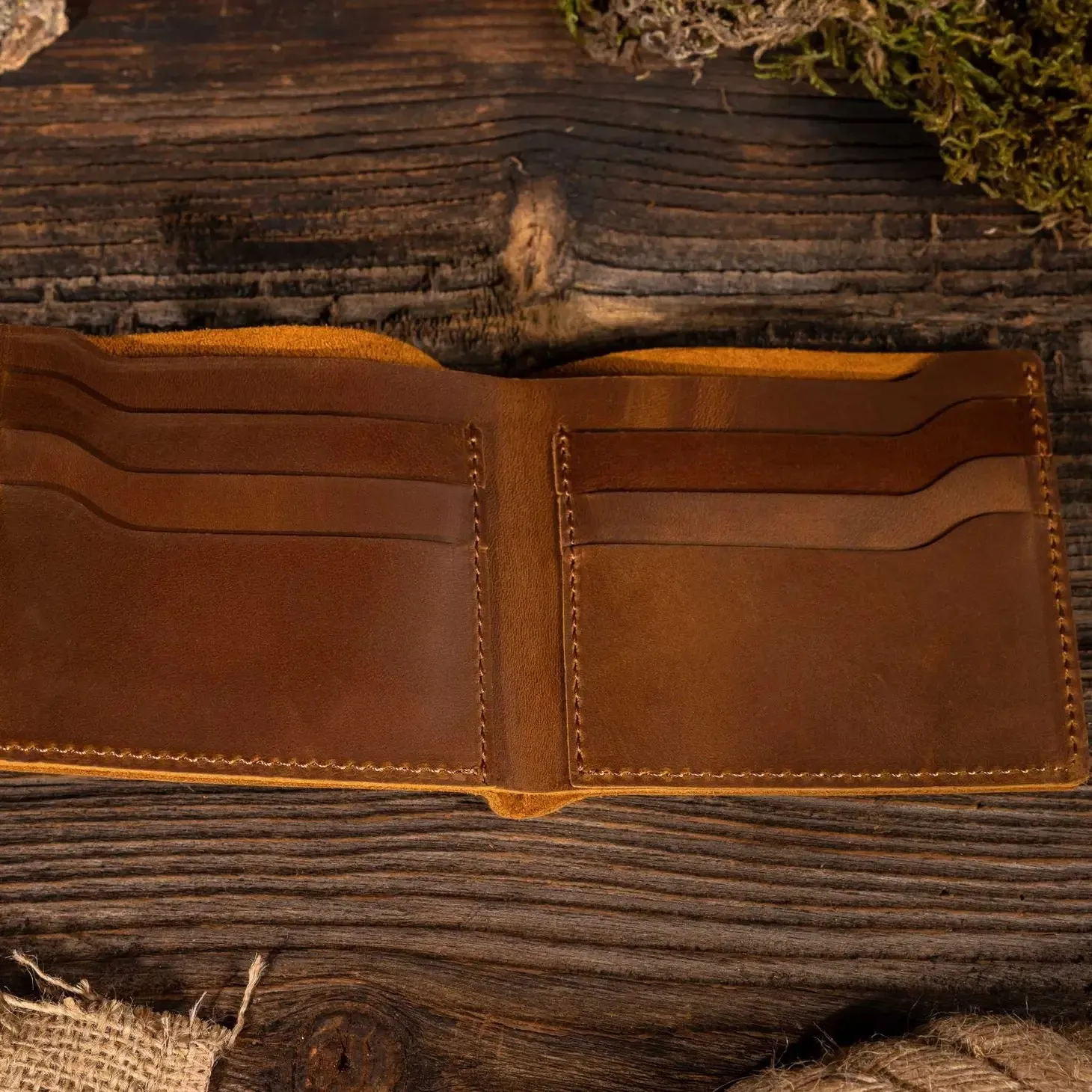Leather Bifold Wallet