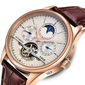 LIGE Automatic Mechanical Brand Watch
