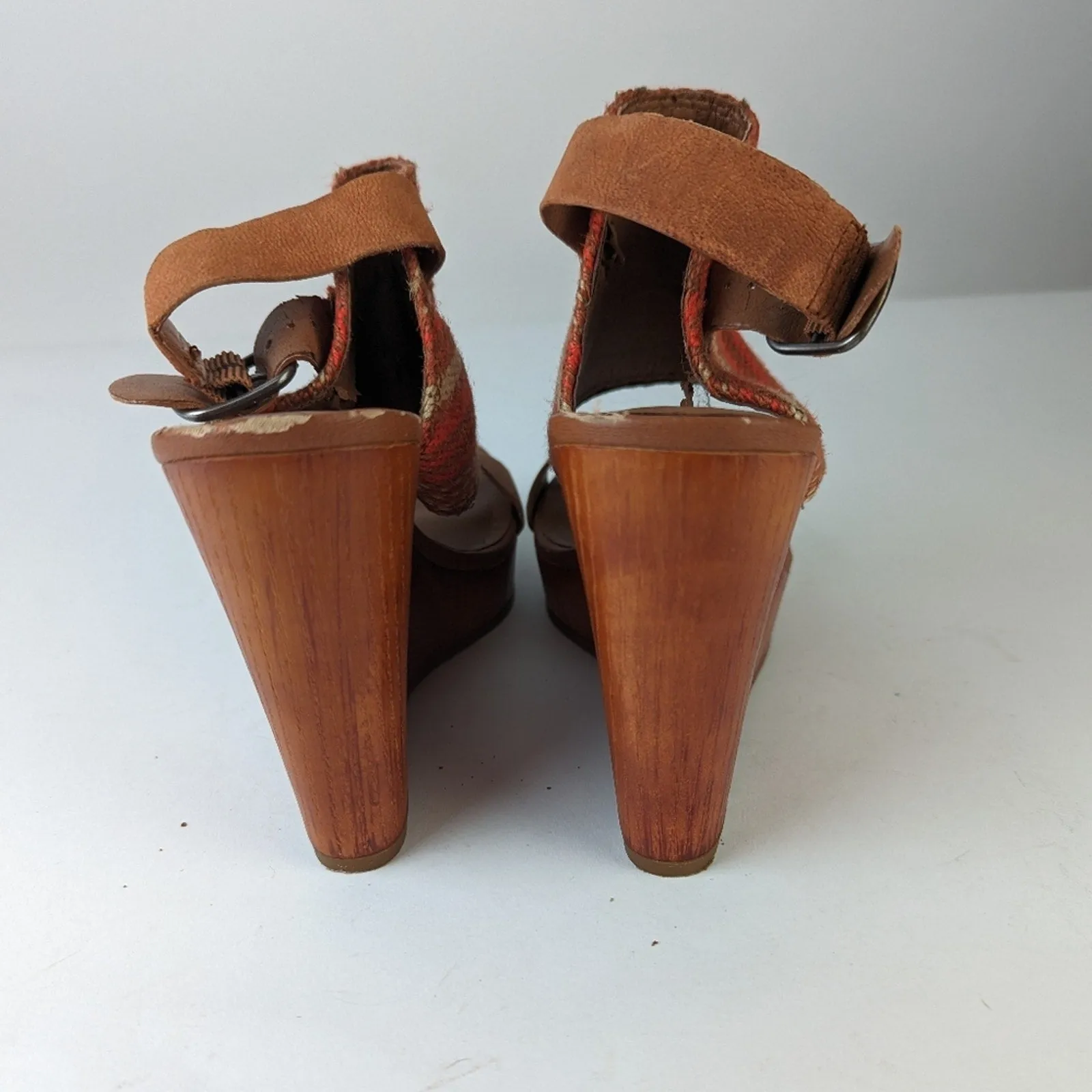 Lucky Brand Lapalona Wedge Sandals 8