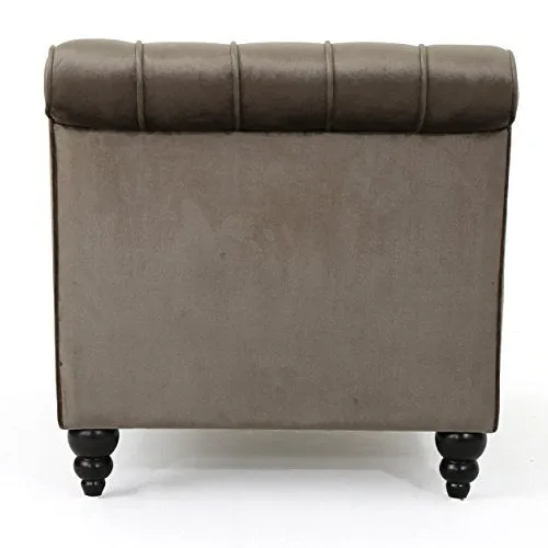 Luxury Chaise Sofa, Grey