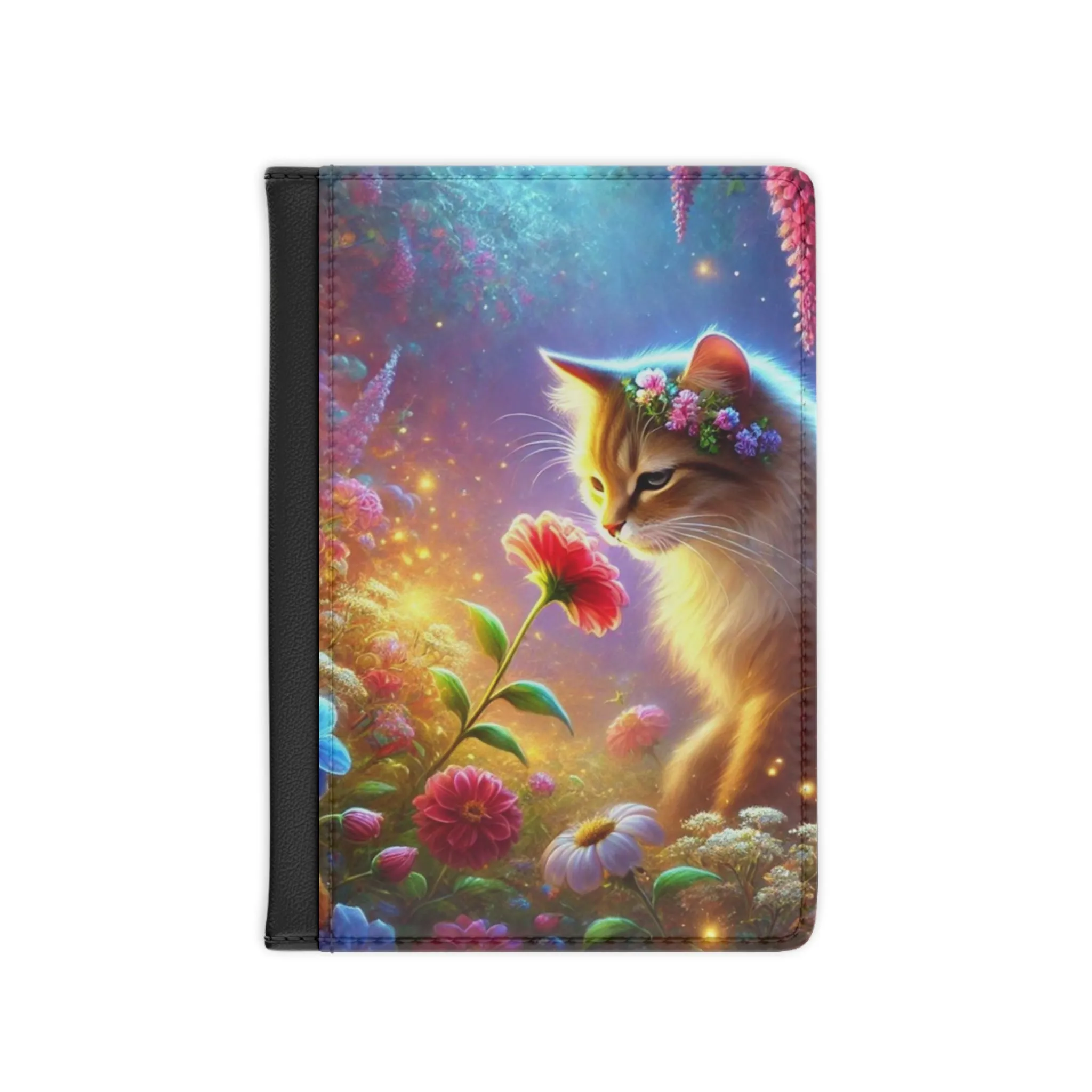 Magical Flower Garden - Cat Lover - Passport Cover