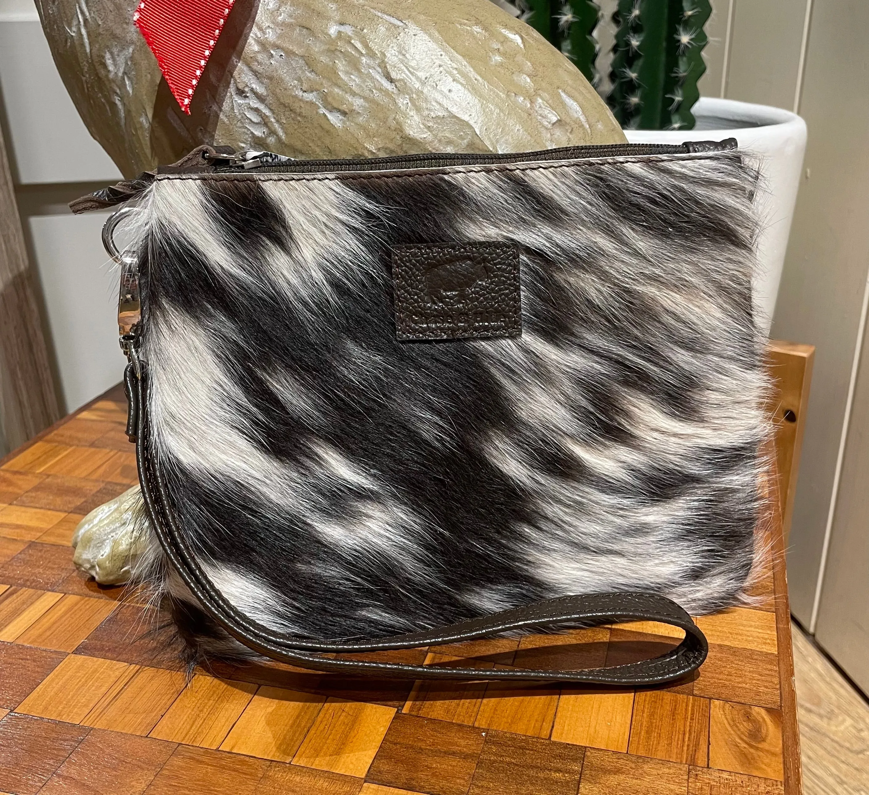 Midi Hide Chocolate Clutch #mmc2