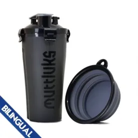 Muttluks Mutt Travel  Gray Dog
