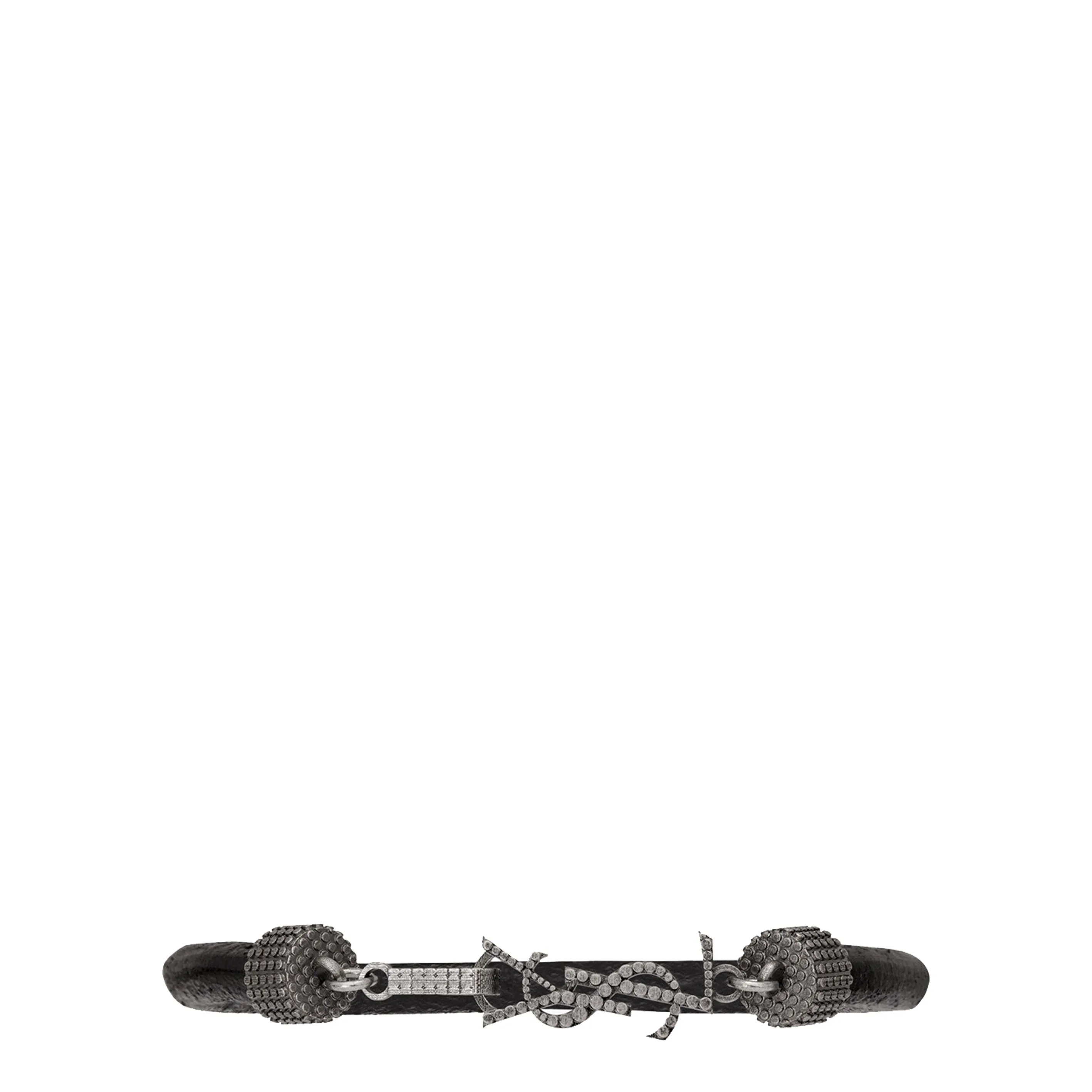 Opyum Leather Cord Bracelet, Black