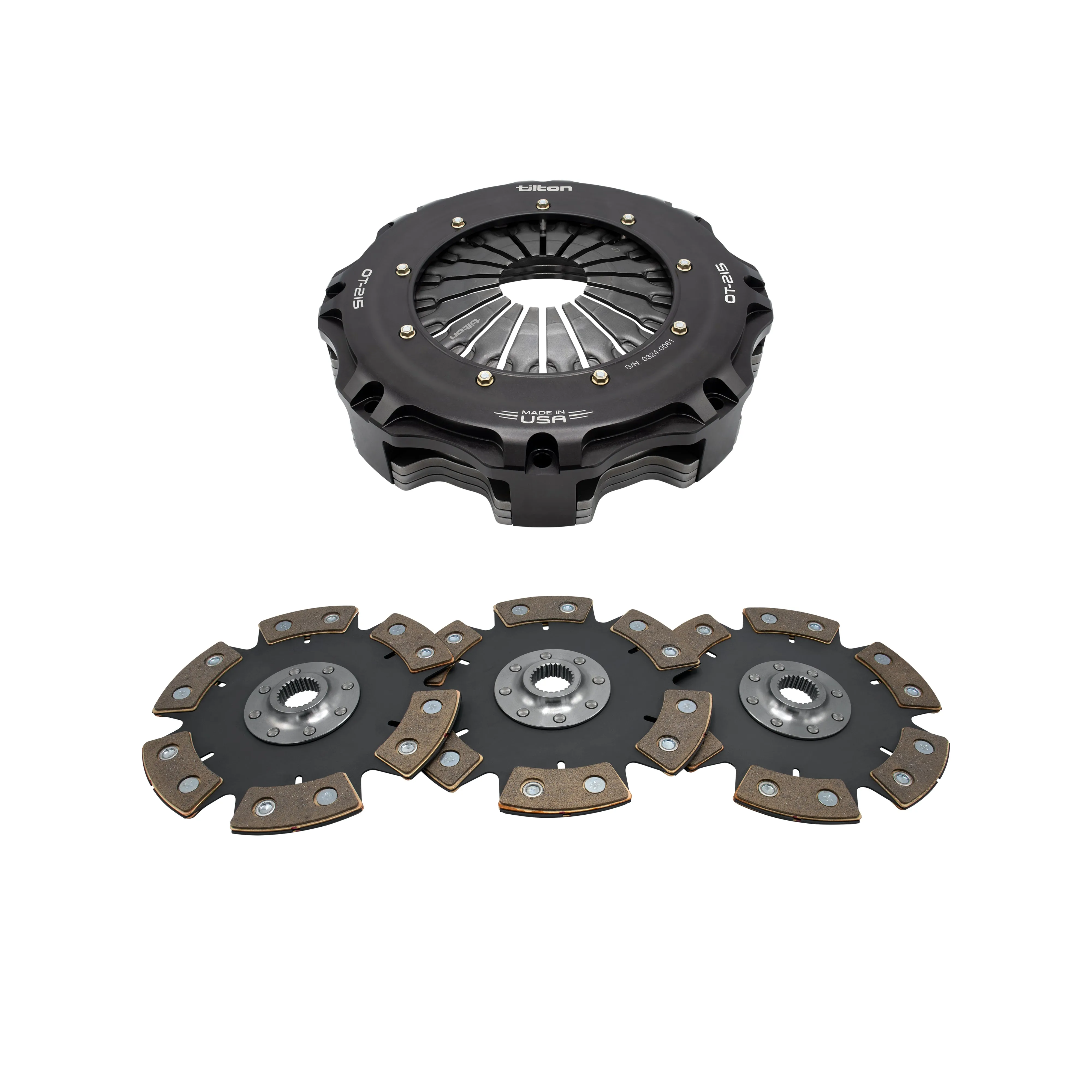 OT-215 8.5″ Metallic Clutches