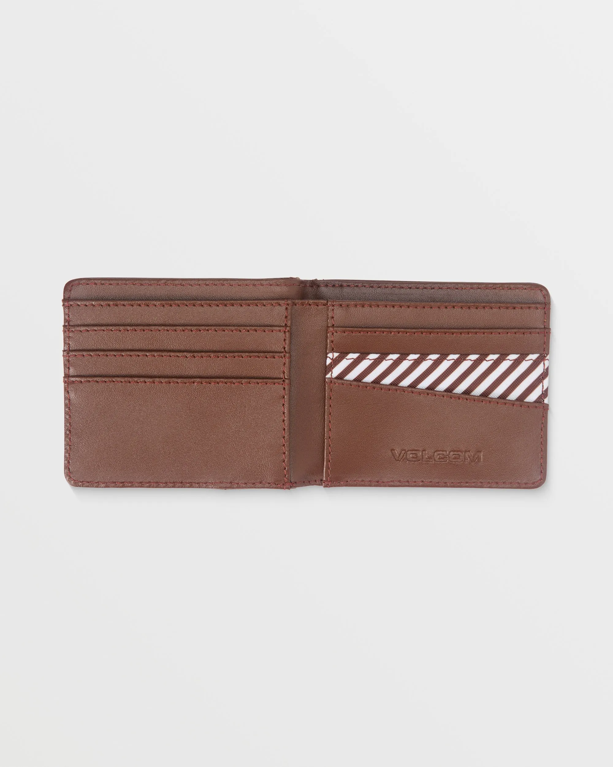 Pay-A-Pal Leather Bifold Wallet - Brown