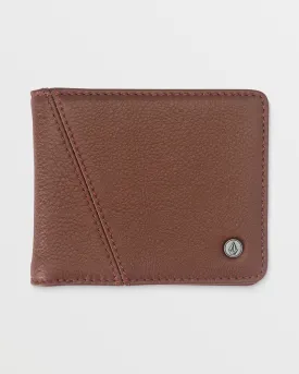 Pay-A-Pal Leather Bifold Wallet - Brown