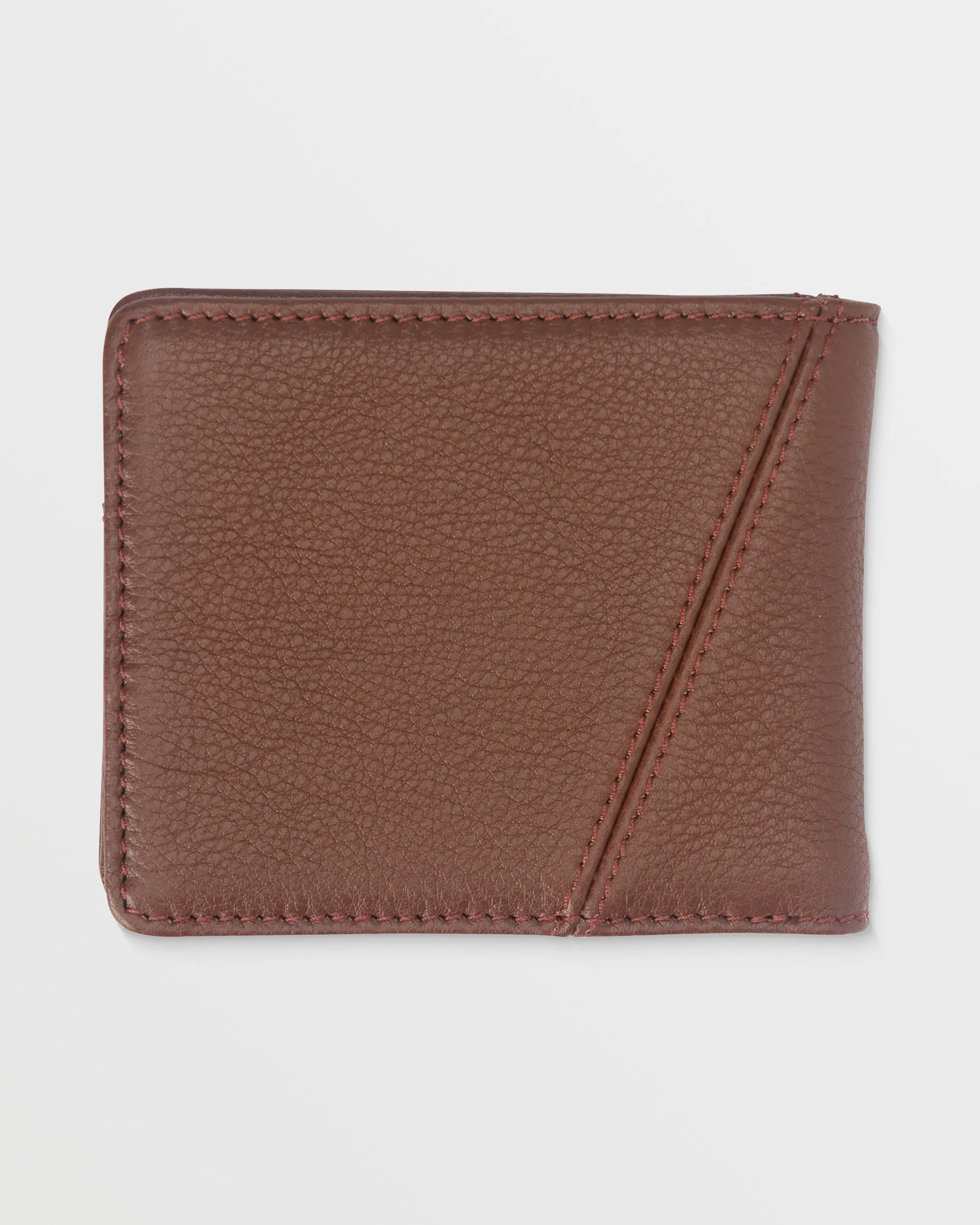 Pay-A-Pal Leather Bifold Wallet - Brown