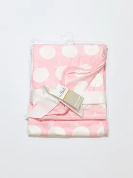 Pink apple pram blanket brand new