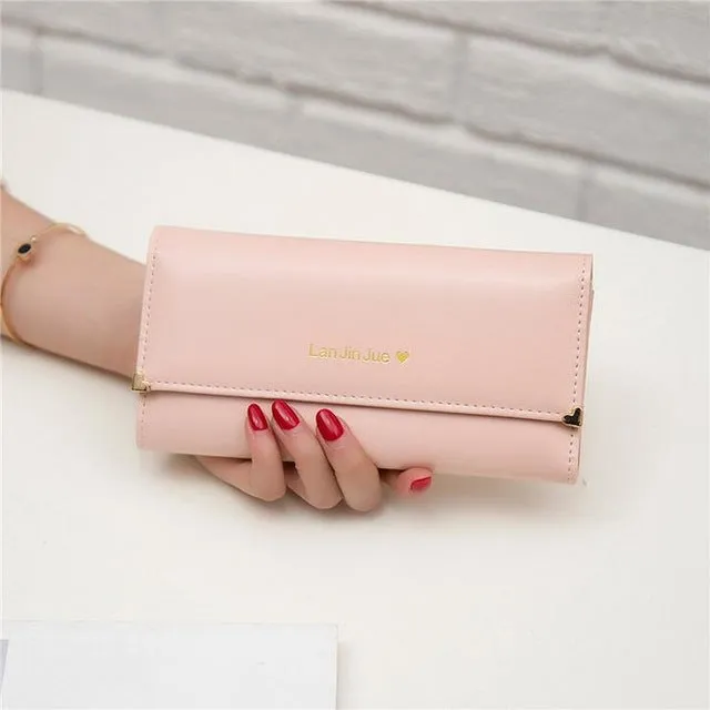 PU Lather Women Fashion Wallets Bag