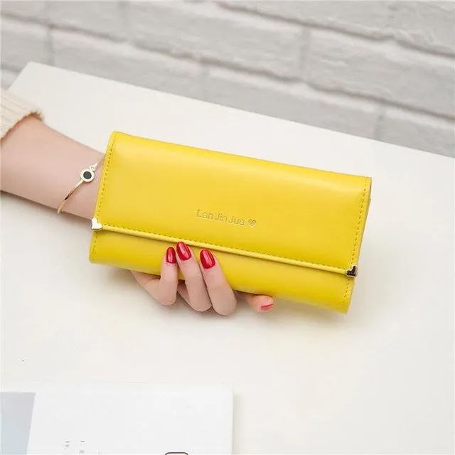 PU Lather Women Fashion Wallets Bag