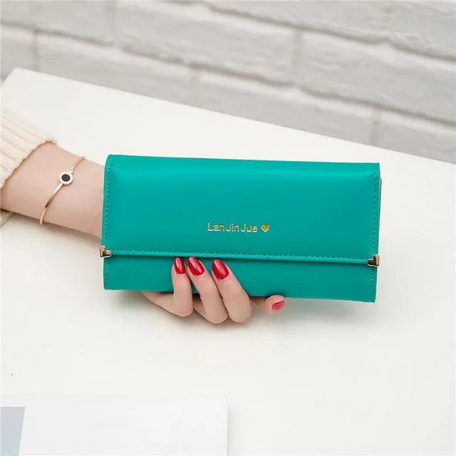 PU Lather Women Fashion Wallets Bag