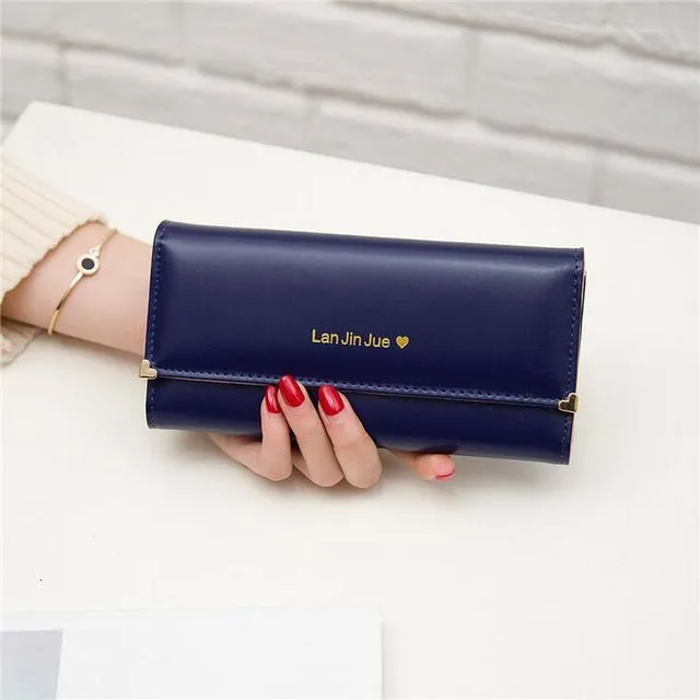 PU Lather Women Fashion Wallets Bag