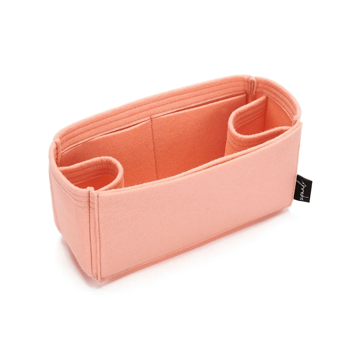 Purse Organizer Insert for Celine Luggage, Bag Organizer with Double Bottle Holders and Exterior Pockets