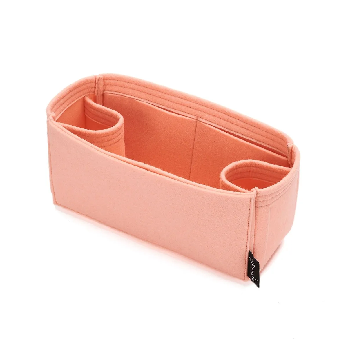 Purse Organizer Insert for Celine Luggage, Bag Organizer with Double Bottle Holders and Exterior Pockets