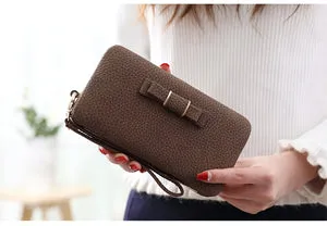 Purse wallet female famous brand card holders