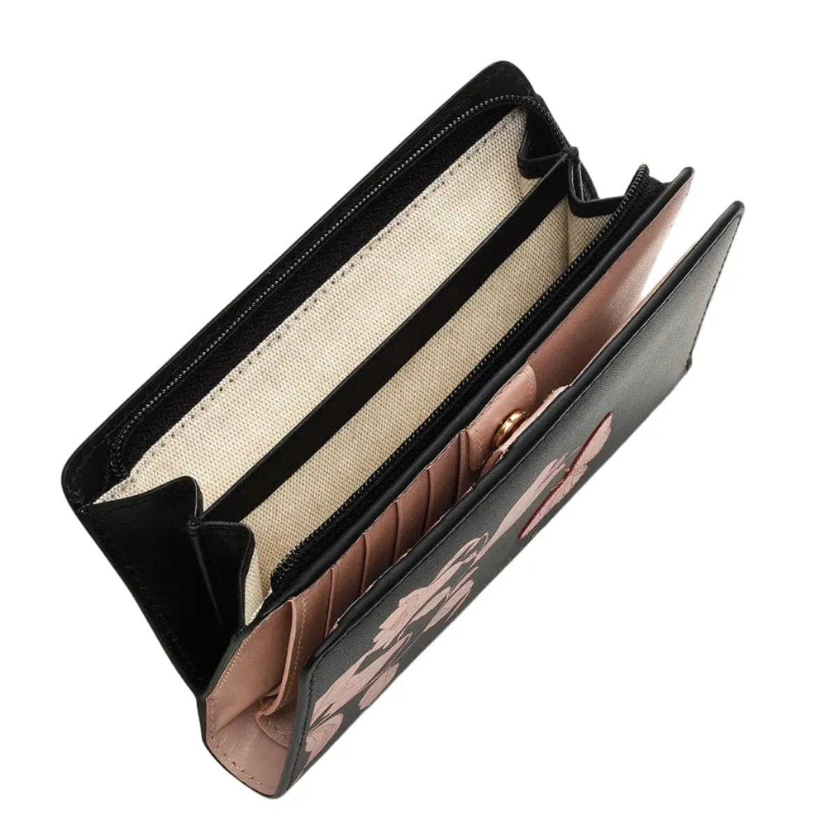 Radley Butterfly Med Bifold Purse in Black