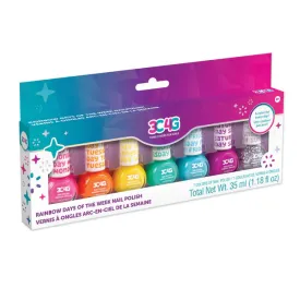 Rainbow Bright Nail Polish Day Of The Week