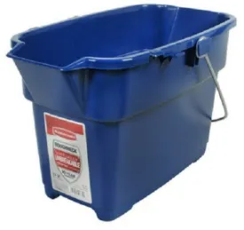 Rubbermaid 1793555 14 Quart Royal Blue Roughneck Cleaning Bucket - Quantity of 6