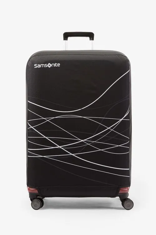 SAMSONITE FOLDABLE LUGGAGE COVER M BLACK