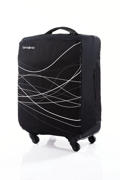 SAMSONITE FOLDABLE LUGGAGE COVER M BLACK