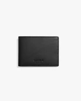 SHINOLA | Slim Bifold Vachetta Wallet | Black