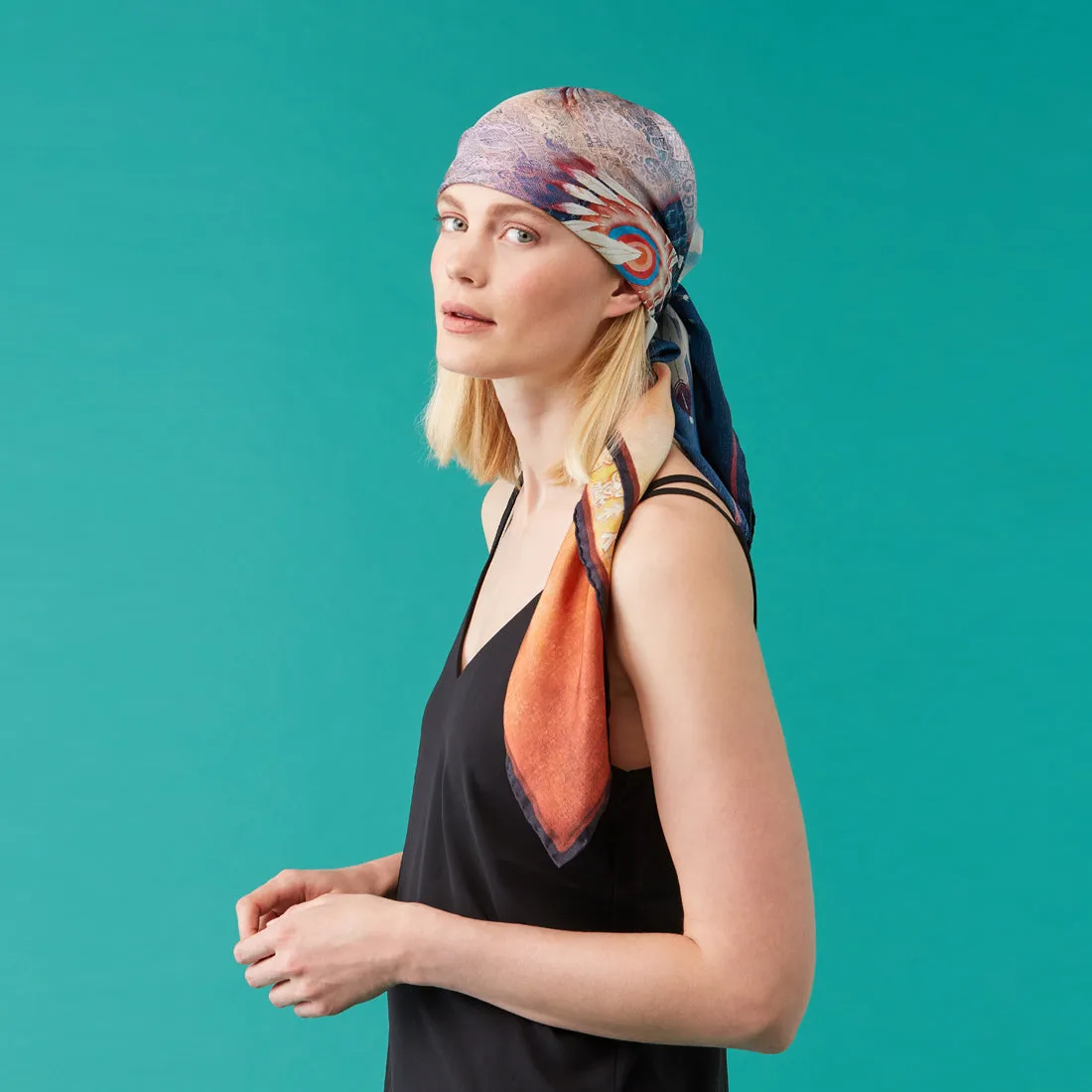 Silk Scarf - United Statement