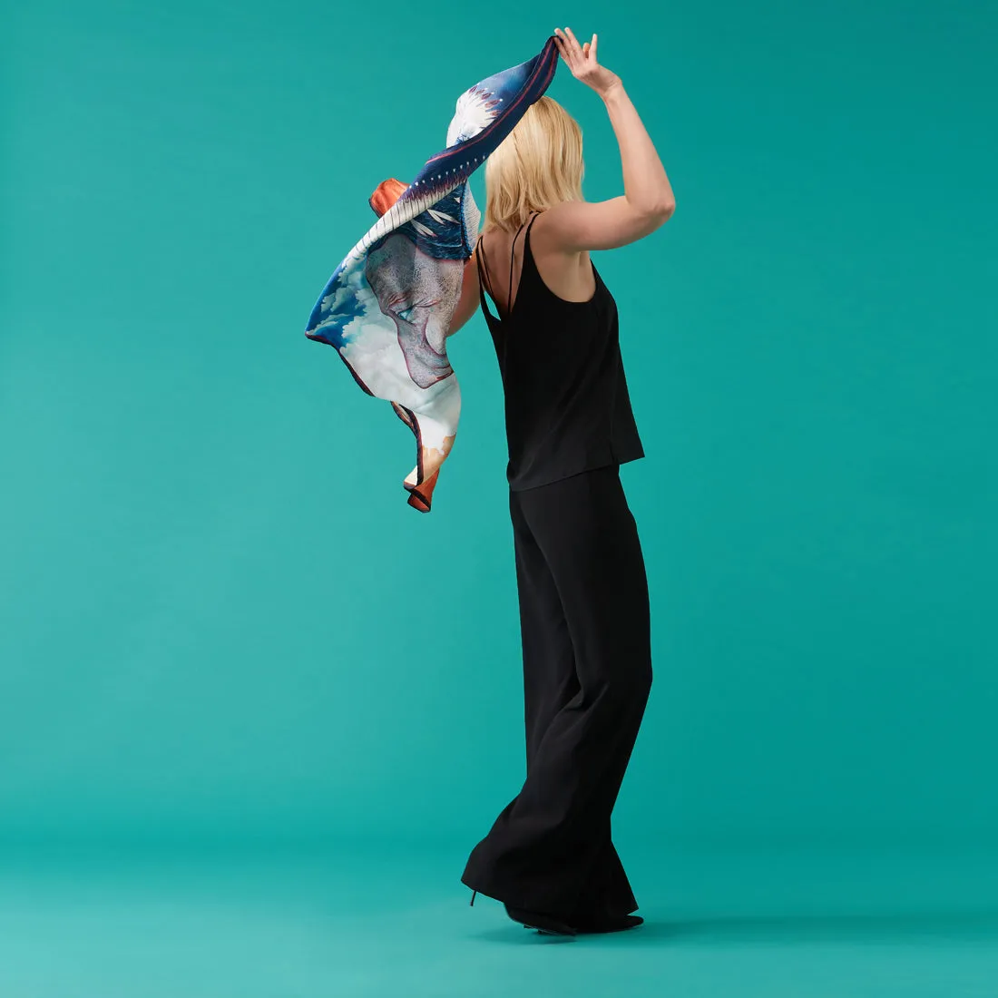 Silk Scarf - United Statement