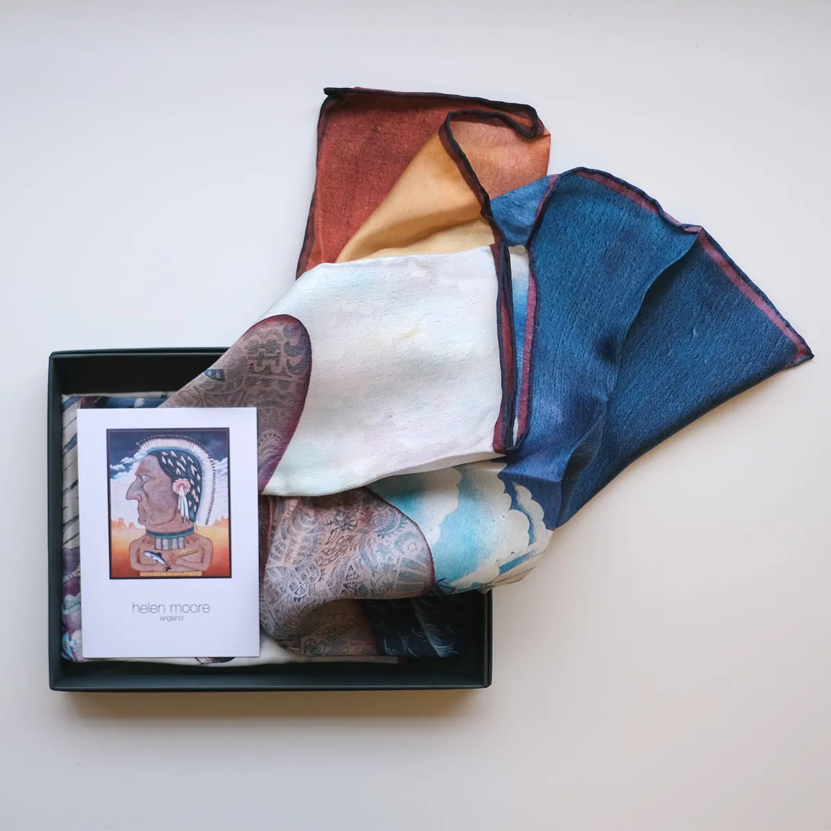 Silk Scarf - United Statement