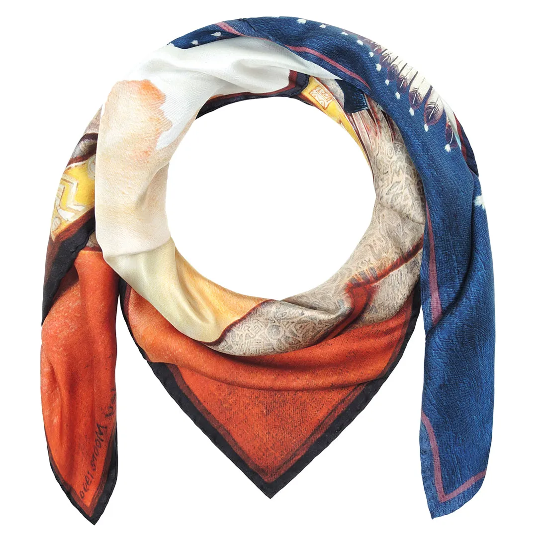 Silk Scarf - United Statement
