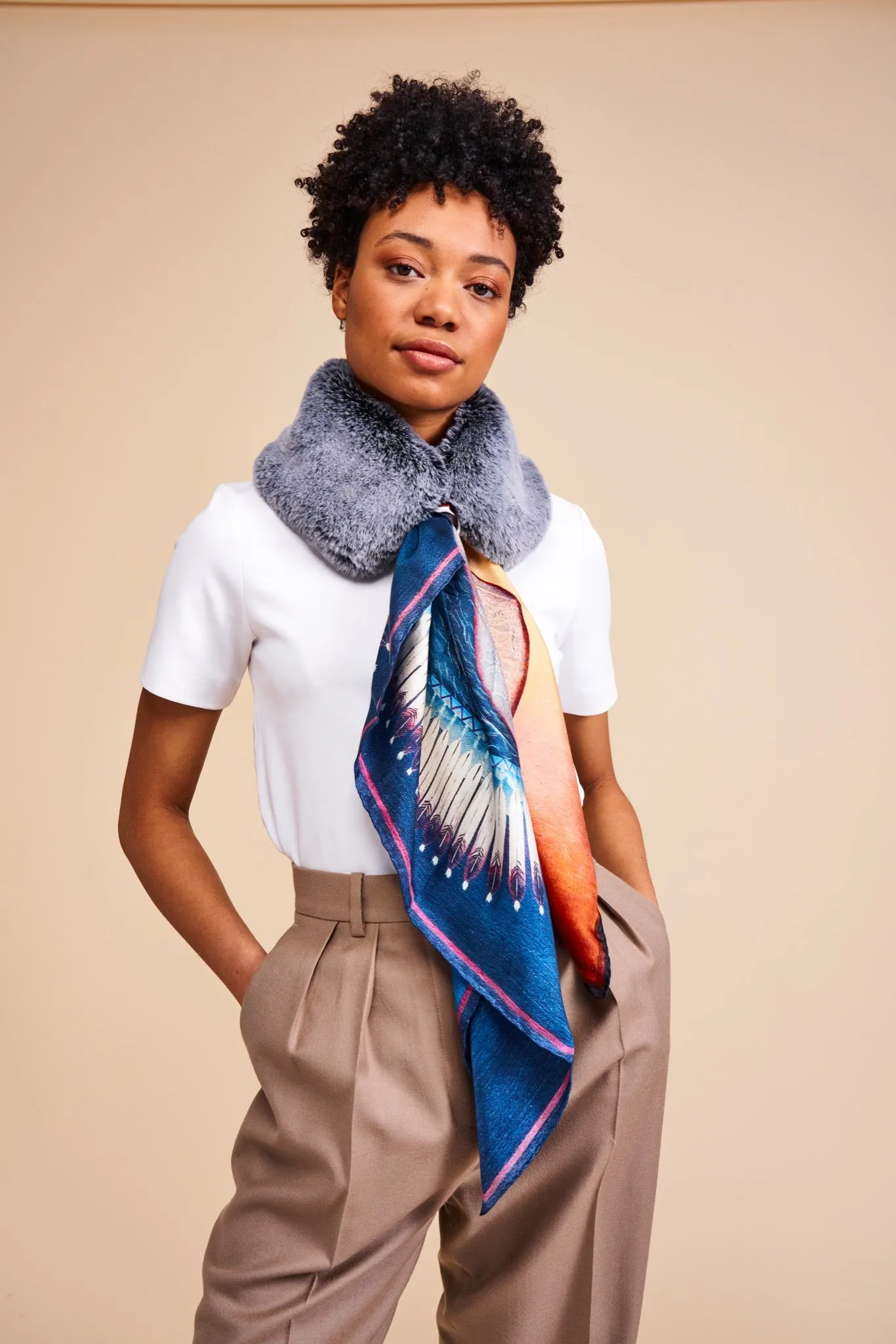 Silk Scarf - United Statement